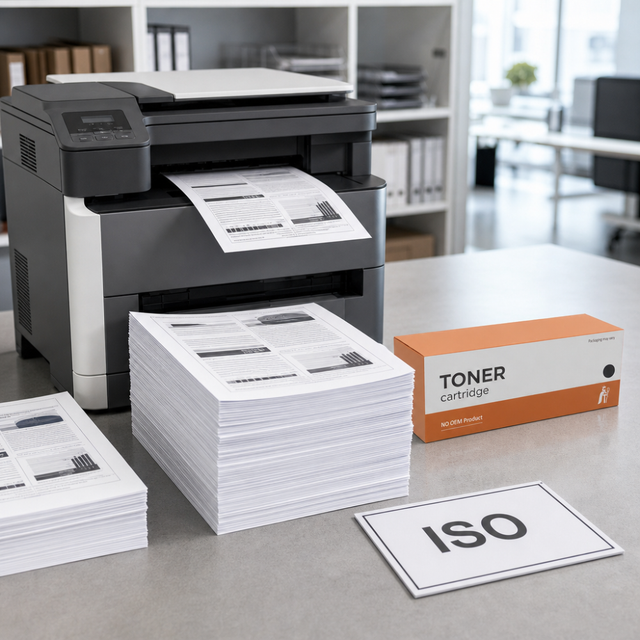 Combien de pages une cartouche de toner imprime-t-elle réellement ? Explication des normes ISO