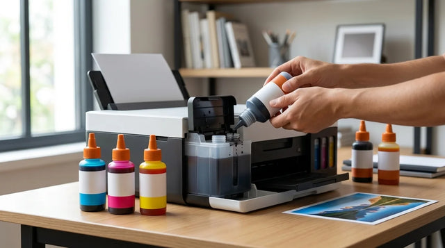 Imprimante à réservoir d'encre : comment fonctionne l'encre de recharge ?