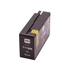 HP 711 cartridge zwart - Zwart