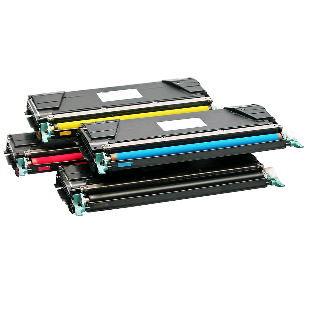 Lexmark X746H1KG toner - 4-Pack Meerkleurig
