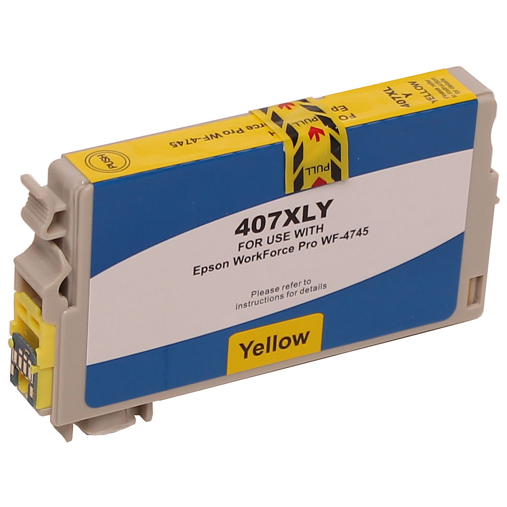 Epson 407 cartridge - XL Geel