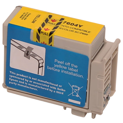 Epson T7604 cartridge geel - Geel