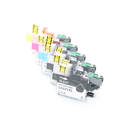 Cartouche Brother LC421BK noir - Marque distributeur Toner Koning - pour DCP-J1050, DCP-J1140, DCP-J1800, MFC-J1010