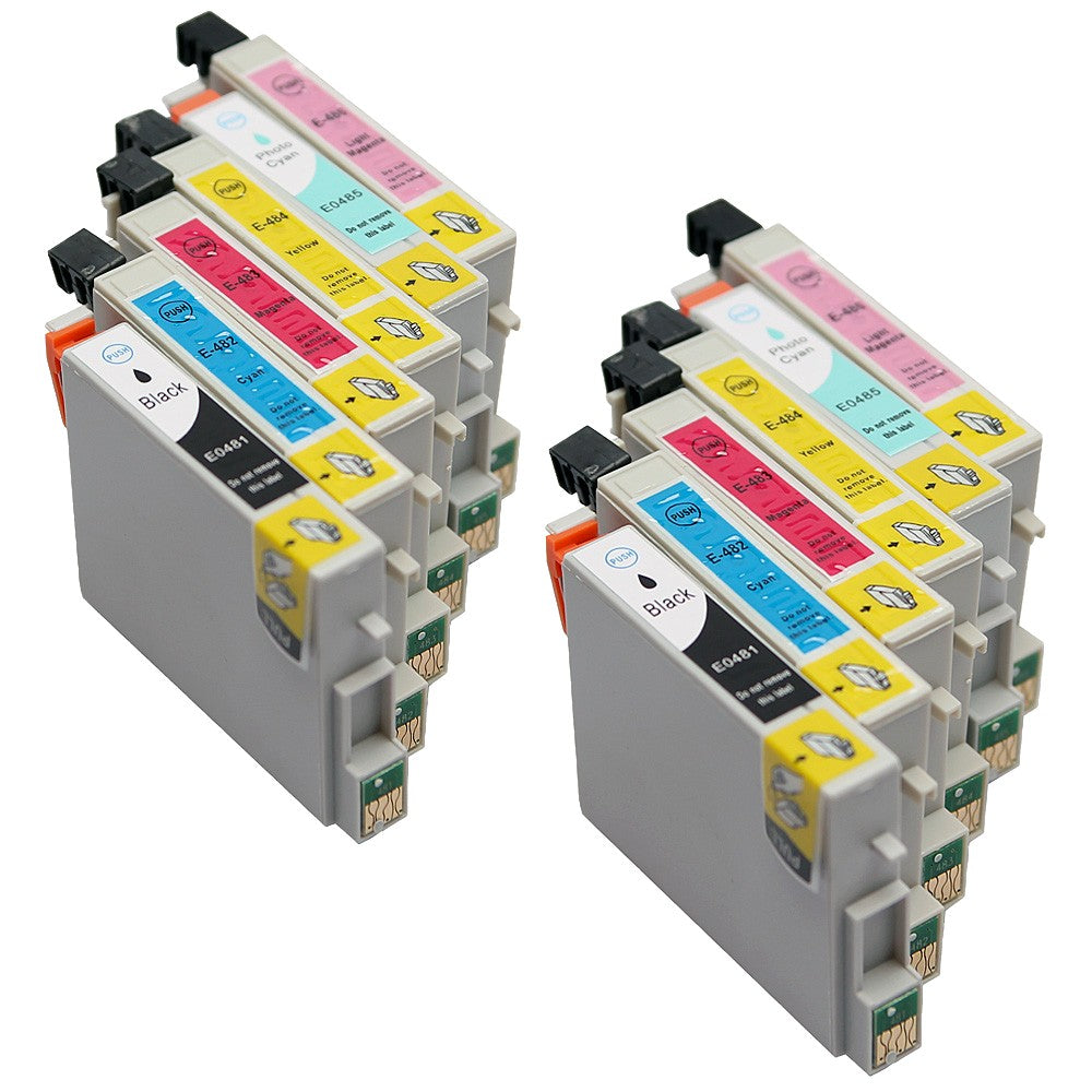 Epson T0807 cartridge set - 12-Pack Meerkleurig