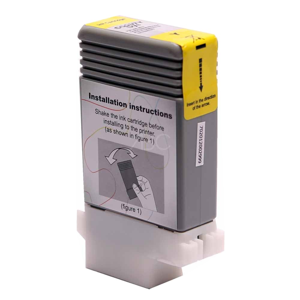 Canon PFI102 cartridge - Geel