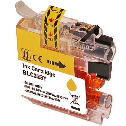 Brother LC223 cartridge - XL 3-Pack Geel