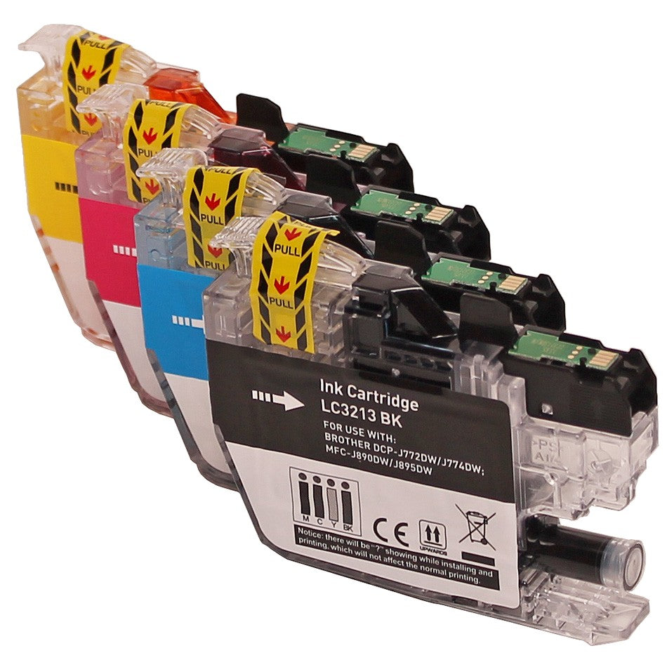 Brother LC3213 cartridge - 4-Pack Meerkleurig