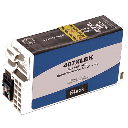 Epson 407 cartridge - XL Zwart