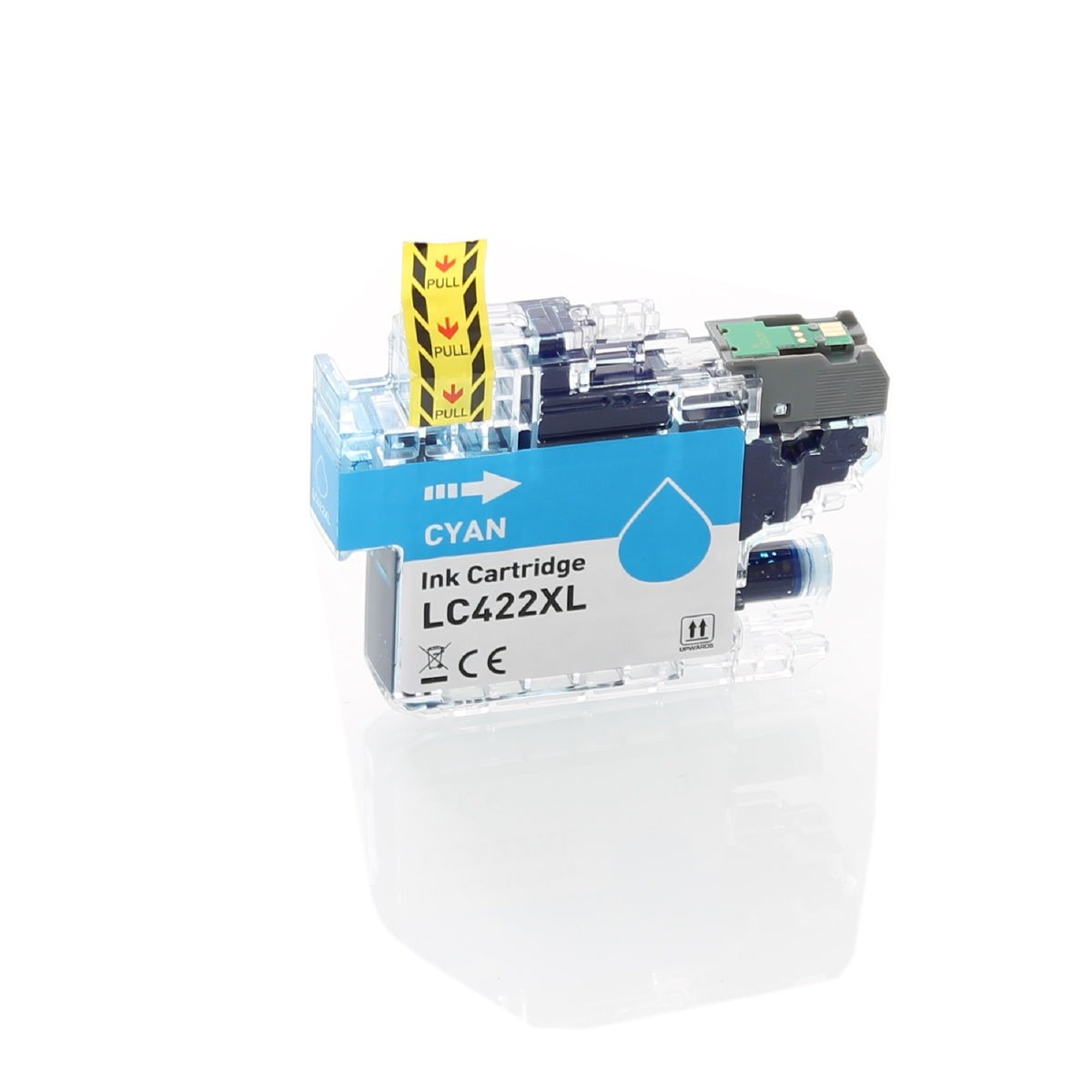 Brother LC422 cartridge - XL 2-Pack Cyaan