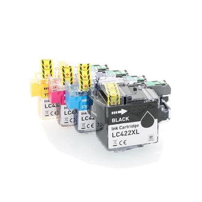 Brother LC422 cartridge - XL 4-Pack Meerkleurig