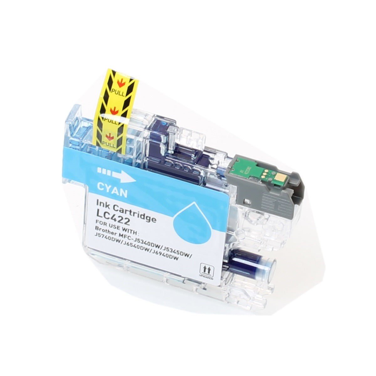 Brother LC422 cartridge - Cyaan