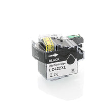 Brother LC422XL cartridge zwart - XL 2-Pack Zwart