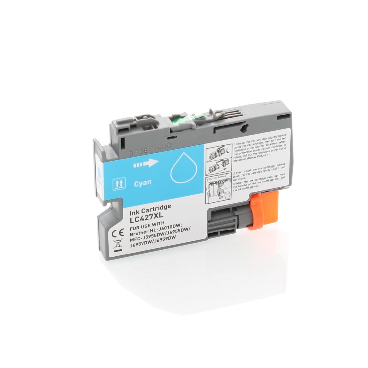Brother LC427 cartridge - XL Cyaan