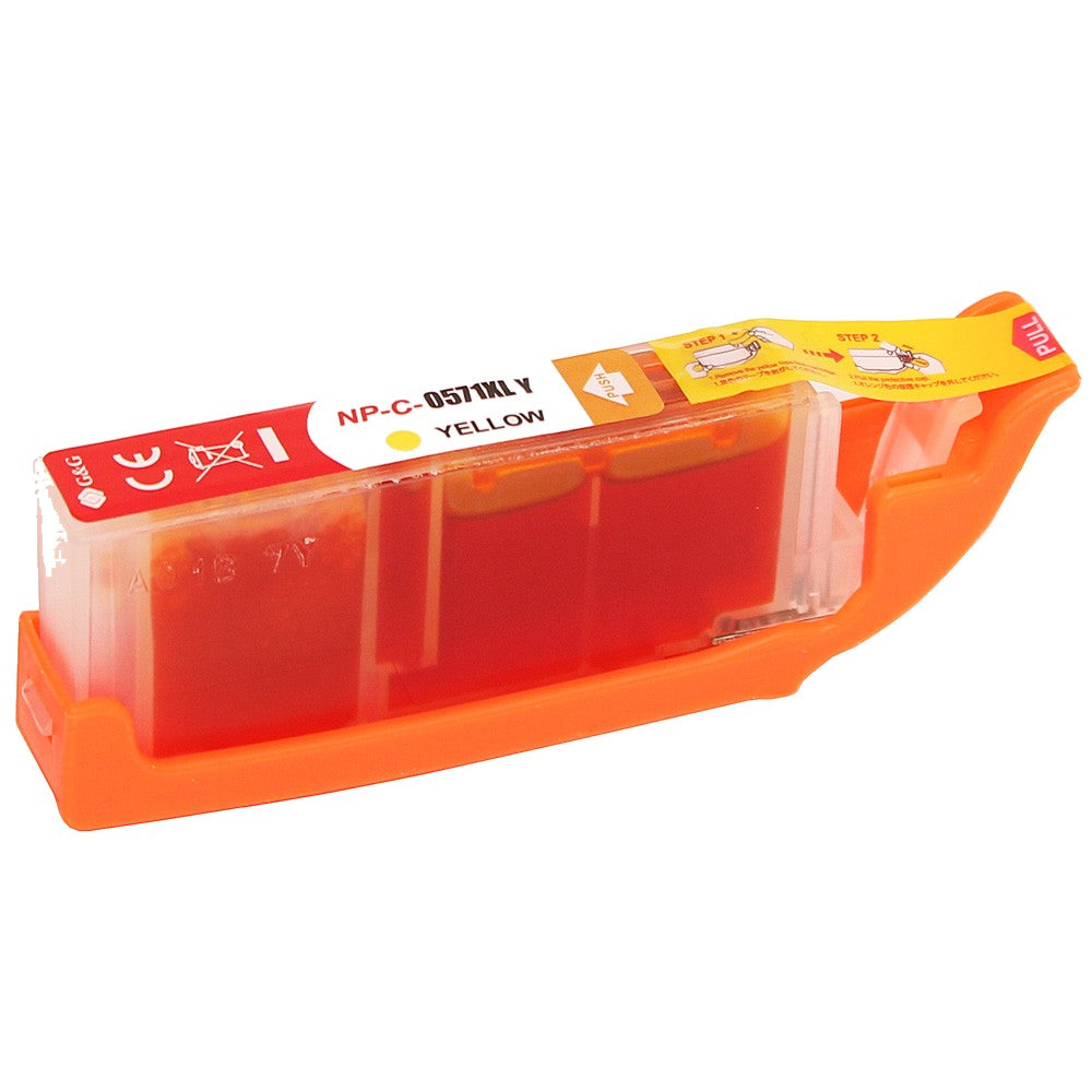 Canon CLI-571XL cartridge - XL Geel