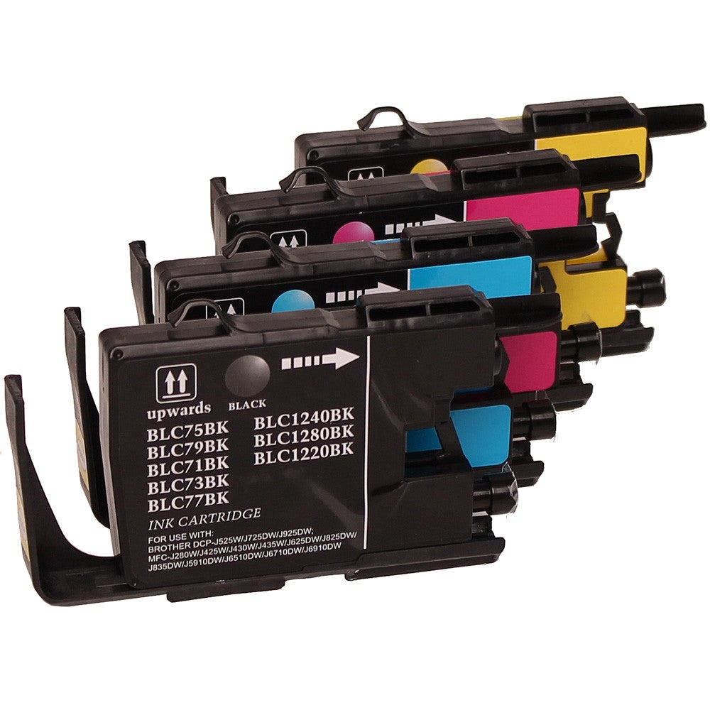 Brother LC1240 cartridge set - 4-Pack Meerkleurig